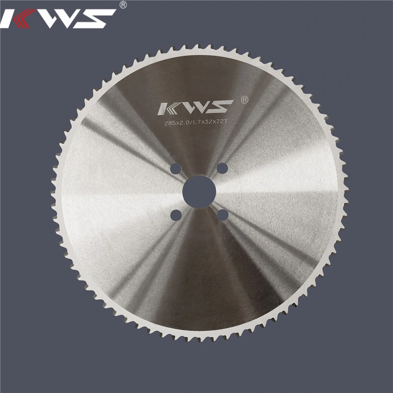 Kws Long Service Life Cermet Circular Cold Cut Saw Blade with Smooth Cutting Surface