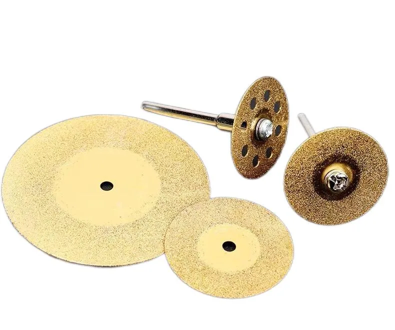 Electroplated Diamond Cutting Blade Tooth Grinding Blade Small Slices 22mm