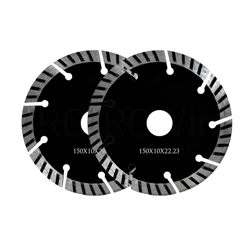 4.5&quot; 5&quot; Diamond Cut Blade with Protection Teeth Dry Cutting Granite Brick Quartz Masonry Bore22.23mm Tile Cutter Saw Disc