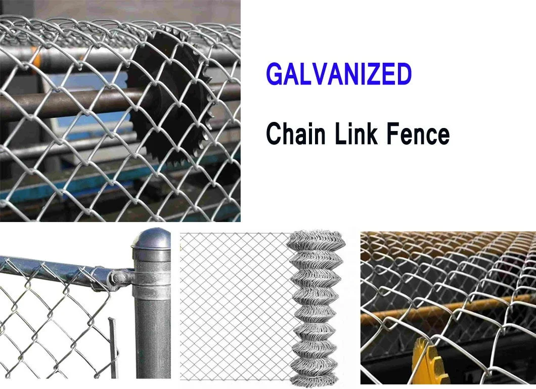 Hot Selling Product with Top Quality Galvanized Chain Link Fence